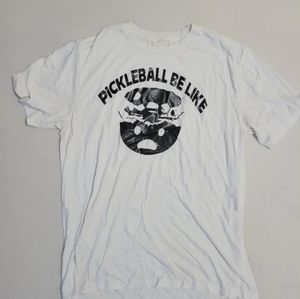 Mens Pickle Ball T-shirt L